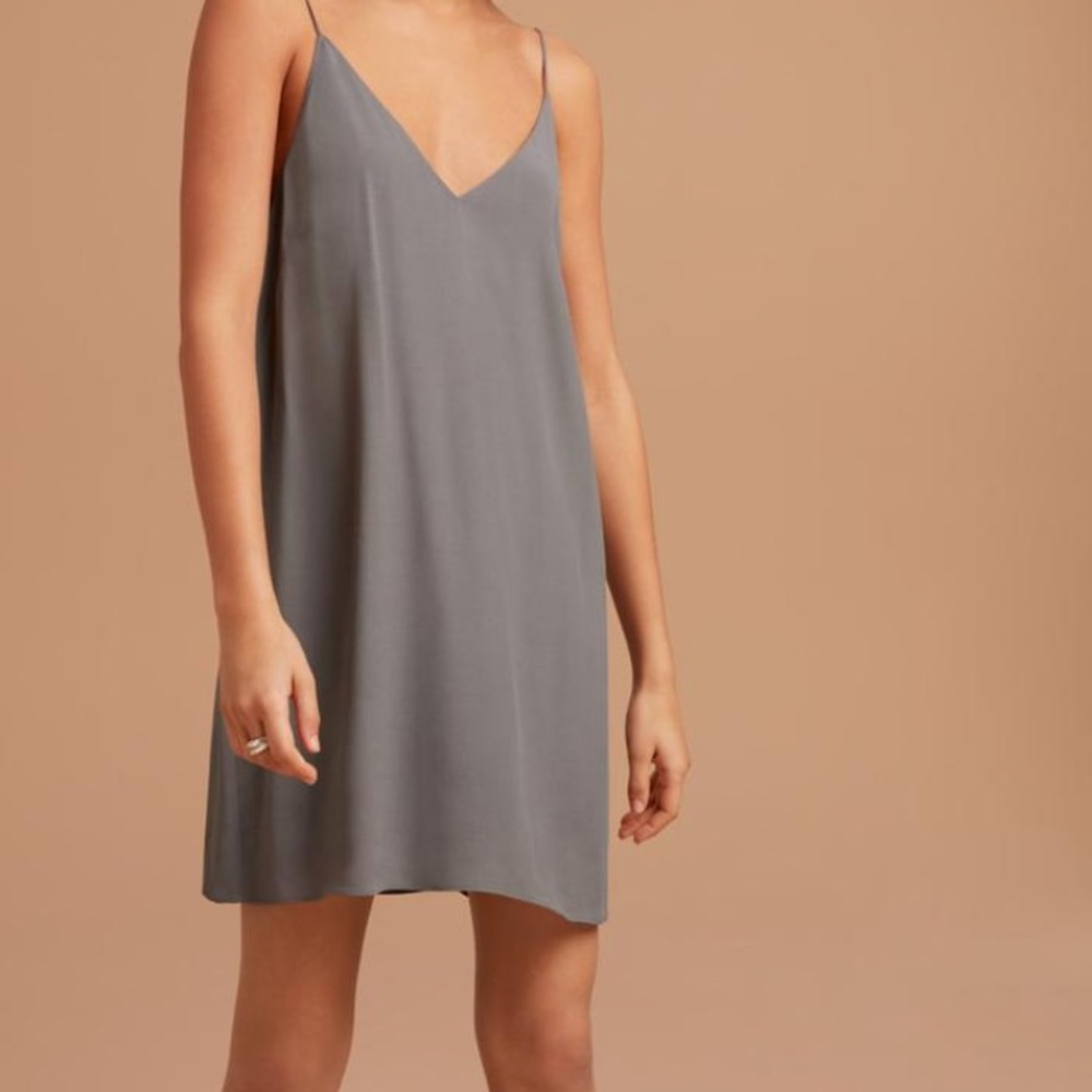 Wilfred Vivienne gray dress